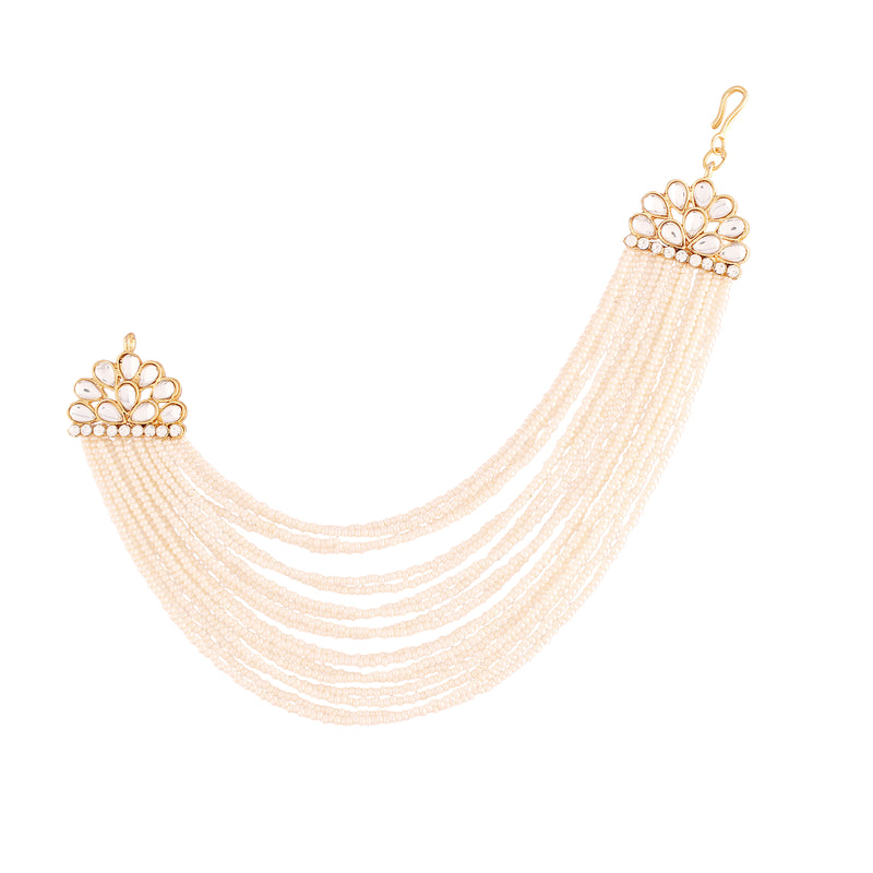 Buy I Jewels Gold Hair Chain Earrings For Women Online at Best Prices in  India - JioMart.